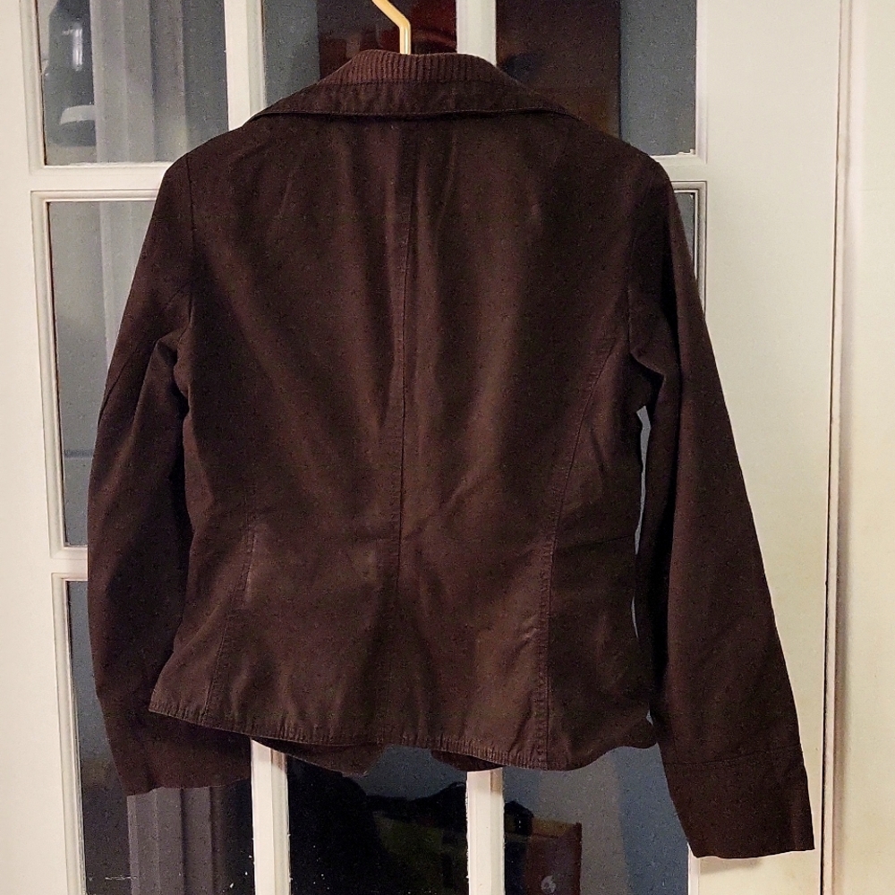 Mexx women's jacket brown color size US 8 - Picture 5 of 7